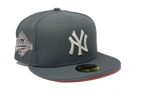 gray  york yankees  world series fifty  era fitted hat