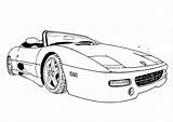 Ferrari Finished Drawing F1 Template Perspective Apply Scanned Digitaly Colored Version sketch template