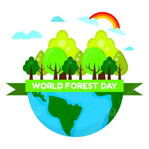 international forest day poster banner illustration international