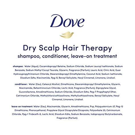 dove hair therapy regimen hair set for dry scalp shampoo conditioner