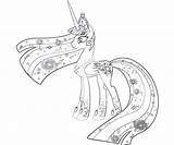 Coloring Pages Pony Little Alicorn Twilight Sparkle Printable Color Print Template Getdrawings Getcolorings sketch template