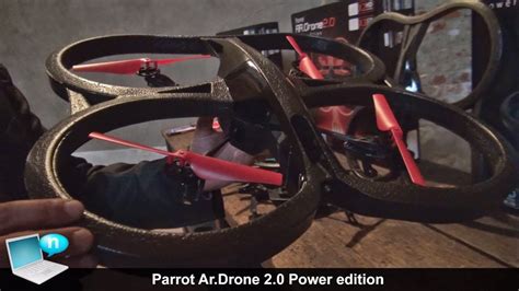 parrot ardrone  power edition flight recorder gps batterie ita youtube