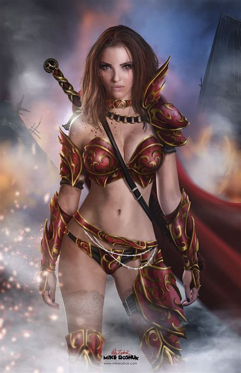 Female Warrior Art Fantasy Female Warrior Warrior Girl