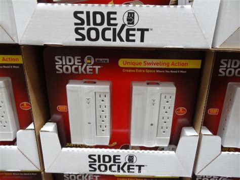 side socket swivel outlet