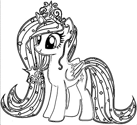 pony coloring pages  educative printable