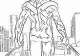 Nightwing Coloring4free Coloring Pages Superheroes Printable sketch template