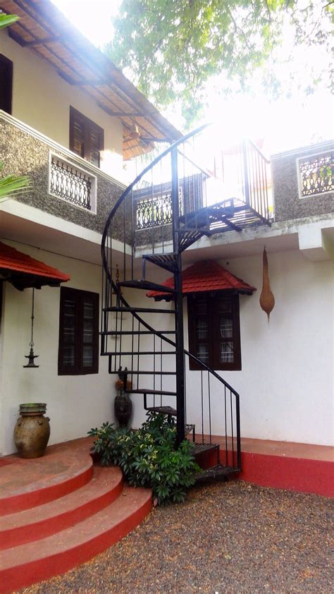 heritage home kochi india stairs design indian homes indian home