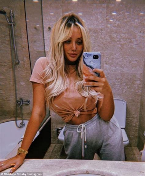 charlotte crosby strips off her shorts in titillating selfie daily mail online