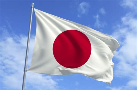 Bandera De Japón Foto Premium