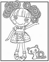 Lalaloopsy Colorir Imprimir Woo Twirly Case sketch template