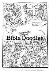 Bible Doodle sketch template