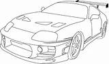 Coloring Toyota Fast Furious Pages Cars Prints sketch template