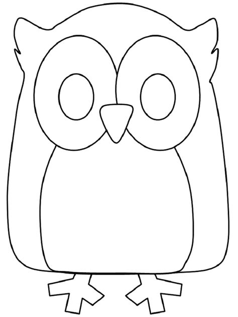 owl easy drawing  getdrawings