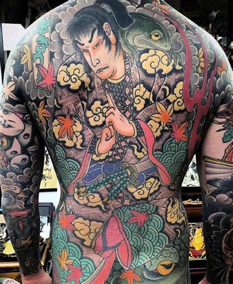 50 Japanese Back Tattoo Designs For Men Traditional Ink
