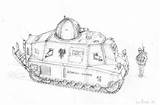 Tank Ww1 Tanks Concept Drawings Deviantart Medium Wwii American Coloring Janboruta Pages Sketch Pencil Template sketch template