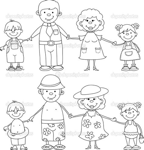 images  worksheets  family members printable kids