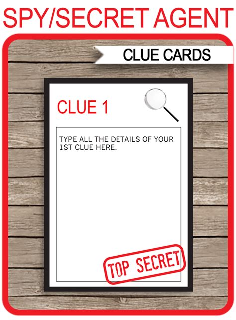 printable clue room cards lupongovph