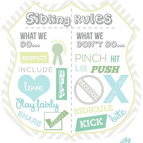 sibling rules imom