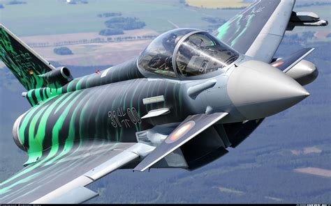 eurofighter ef  typhoon  germany air force aviation photo