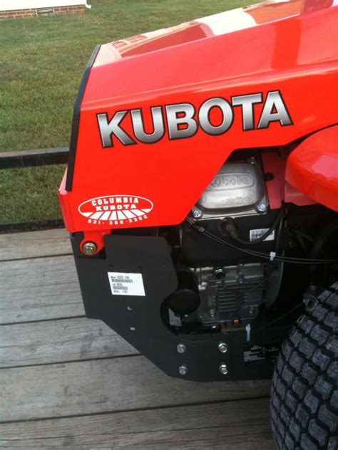 finally bought  ztr kubota zg lawnsite   largest   active  forum