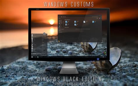 windows customs windows  black edition