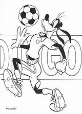 Goofy Coloring Pages Ball Color Print Disney Hellokids Book sketch template
