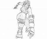 Asuka Kazama Tekken Ready Tournament Tag sketch template