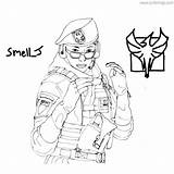 Siege Swat Xcolorings sketch template