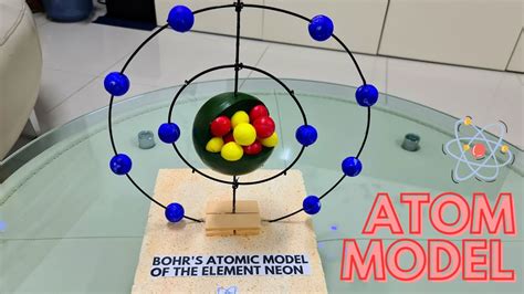 bohrs atomic model atomic structure model  science project ideas