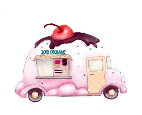 best ice cream truck clip art 24477