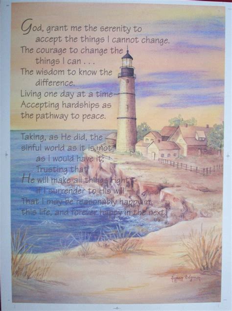 serenity prayer art print buy      theglassalley