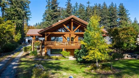 log cabins  sale  washington state trelora real estate