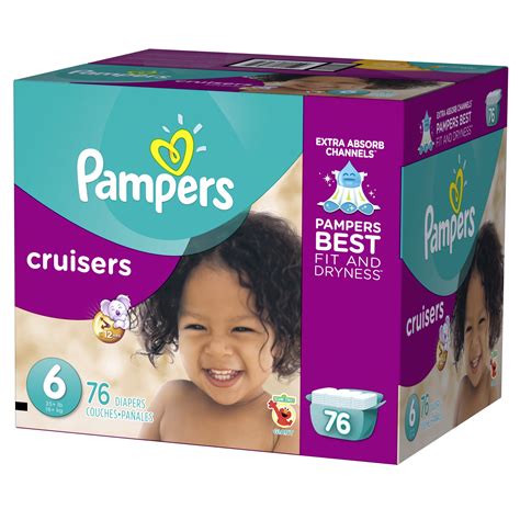 pampers cruisers diapers size   count walmartcom