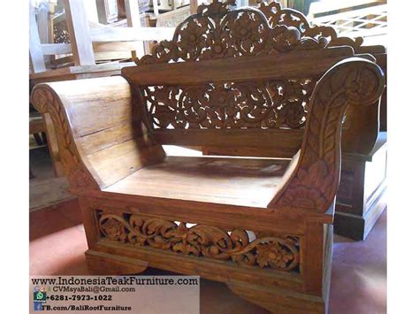bn  teak furniture bali carved wood furniture