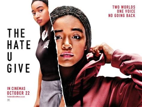 hate u give review of the racial drama here