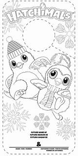 Coloring Hatchimals Pages Kids sketch template