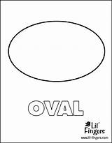 Oval Coloring Pages Preschoolers Template sketch template