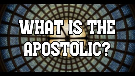 apostolic youtube