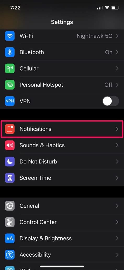 how to enable persistent notifications on iphone and ipad