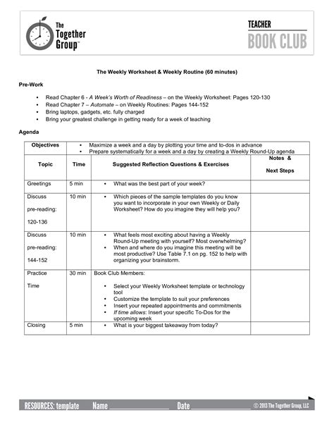 weekly meeting agenda   create  weekly meeting agenda