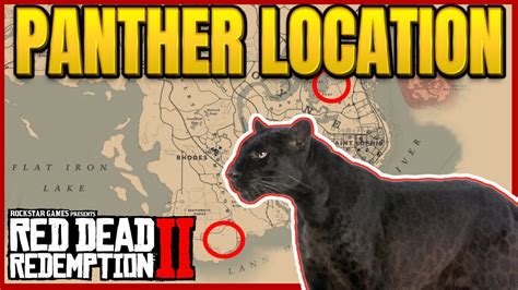 panther location red dead redemption   youtube