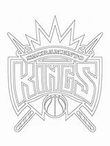 Coloring Logo Pages Kings Sacramento Nba 76ers Cavaliers Cleveland Getcolorings Color Awesome Categories Cool sketch template