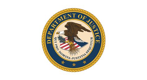 department  justice logo  ai  vector logo