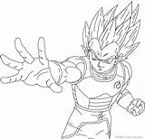 Vegeta Coloring Pages Super Drawing Goku Saiyan Fukkatsu Dragon Ball Ssgss God Lineart Drawings Ssjgod Ss Color Getdrawings Kids Printable sketch template