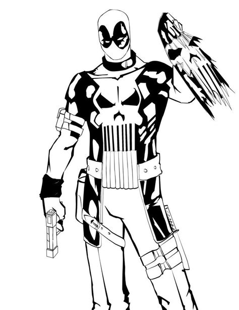 deadpool coloring pages  coloring page site deadpool coloring
