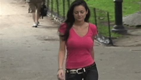 Collection Of Big Tits Bouncing Jiggling While Walking