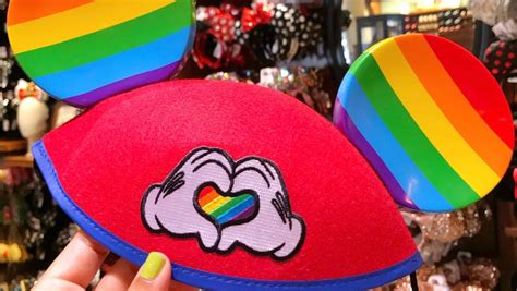 Disney Rainbow Mickey Mouse Ears Gay Pride