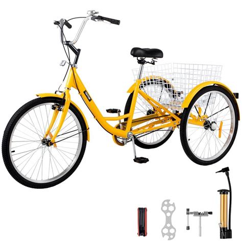 vevor adult tricycle  speed cruise bike   tricycle adult bike