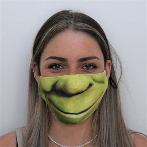 shrek face mask mask monkey