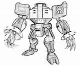 Coloring Pages Eggman Omega Sonic Dr Robot Printable Generations Armor sketch template